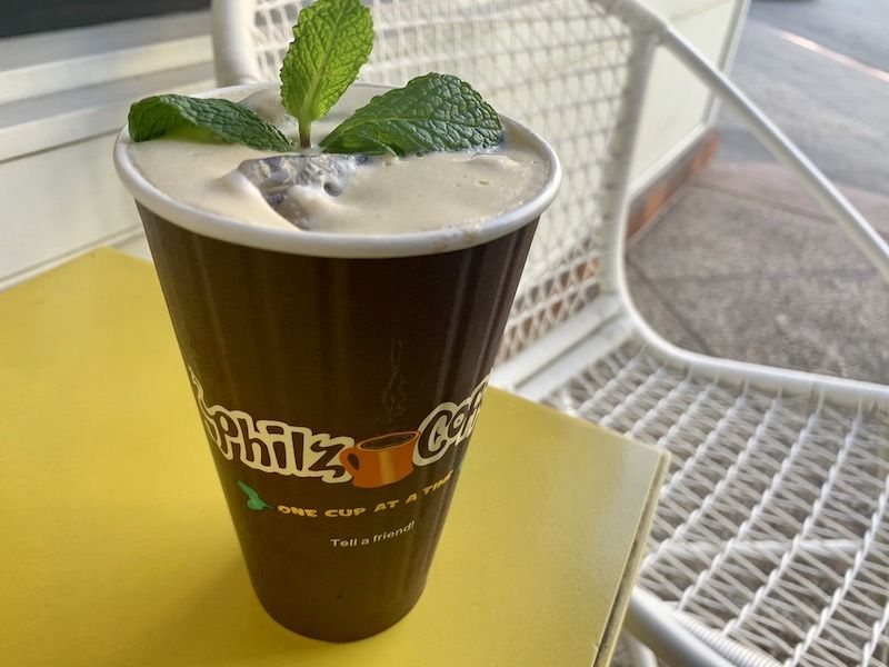 こんなの飲んだことない Philz Coffeeのミントモヒート