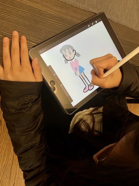 子供と一緒にprocreateで本格デジタルお絵描き