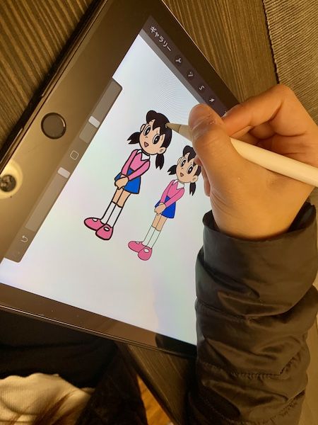 子供と一緒にprocreateで本格デジタルお絵描き